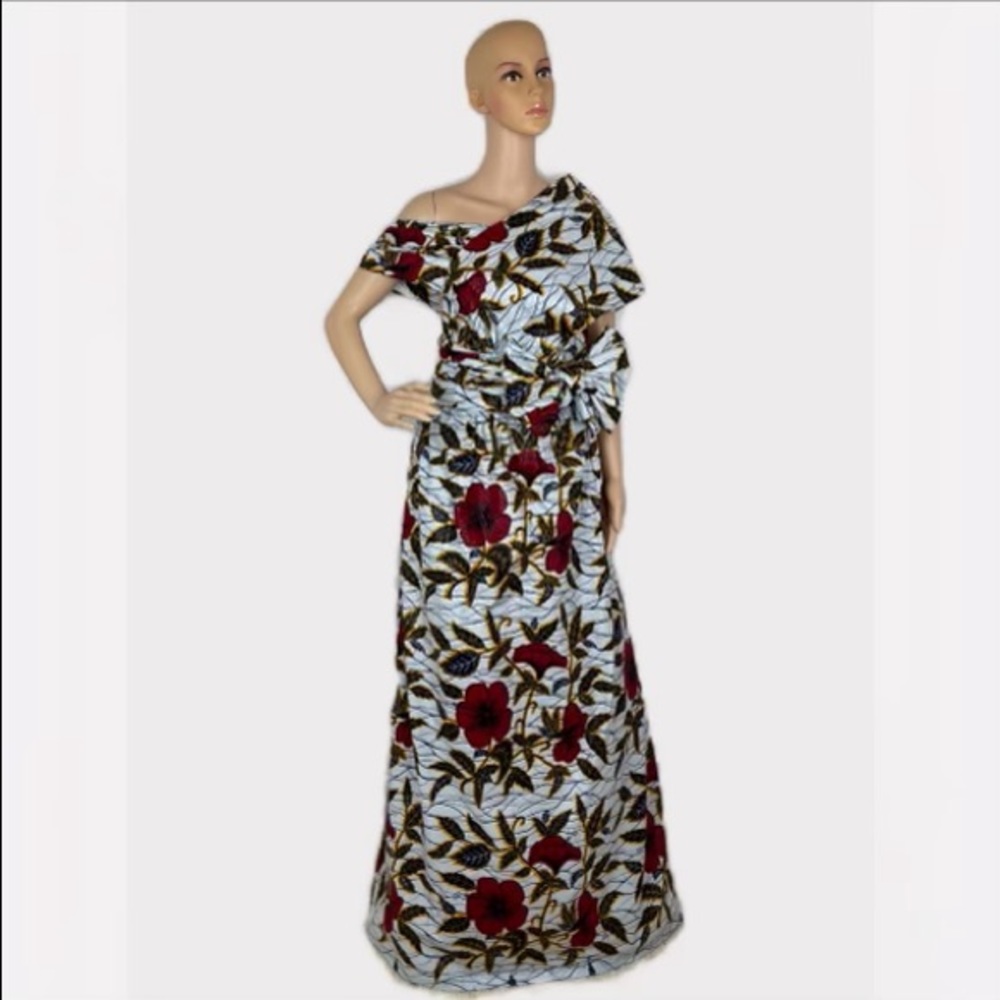 Ankara Infinity Maxi Dress